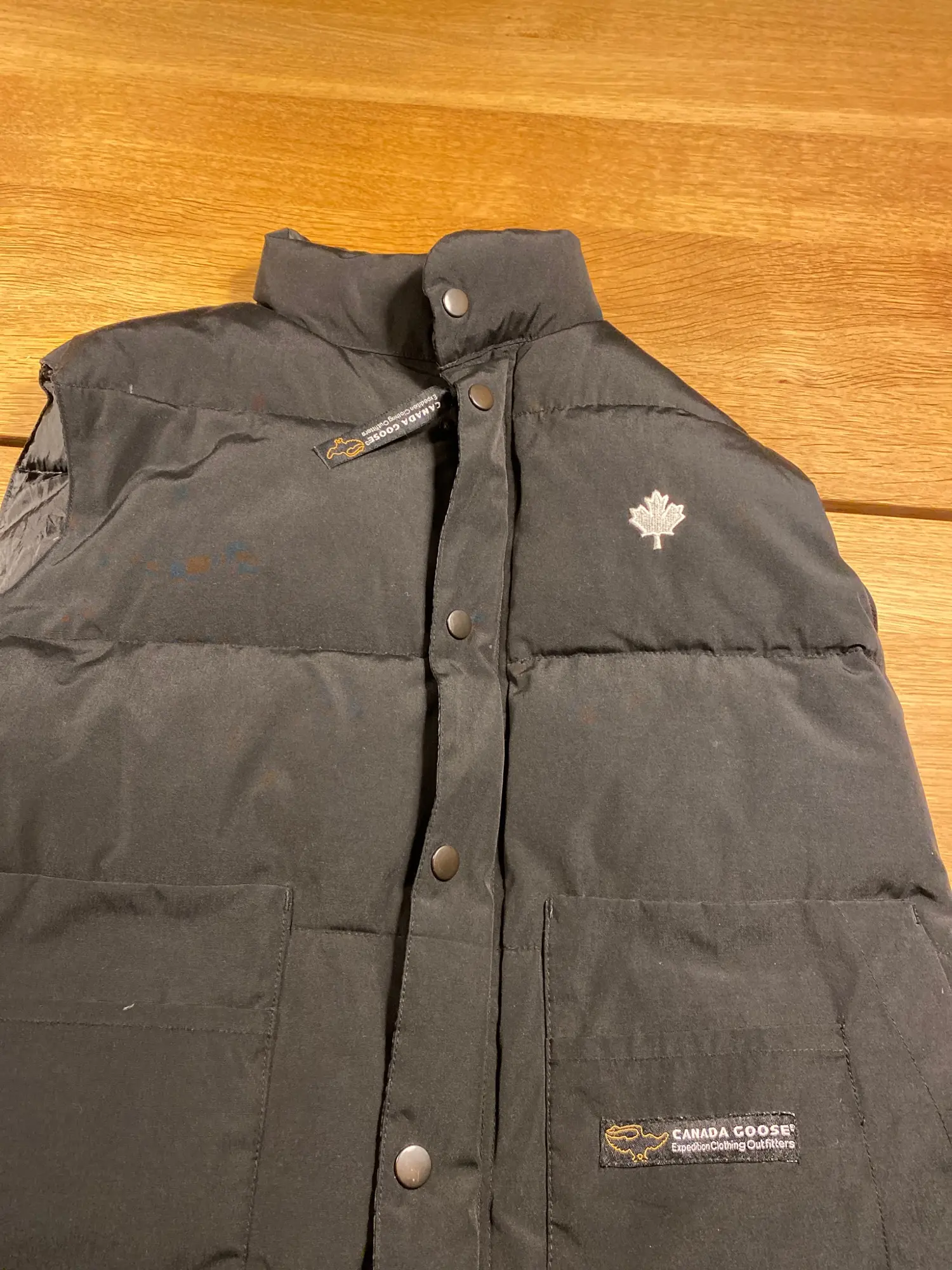 Canada goose on sale vest herre brugt