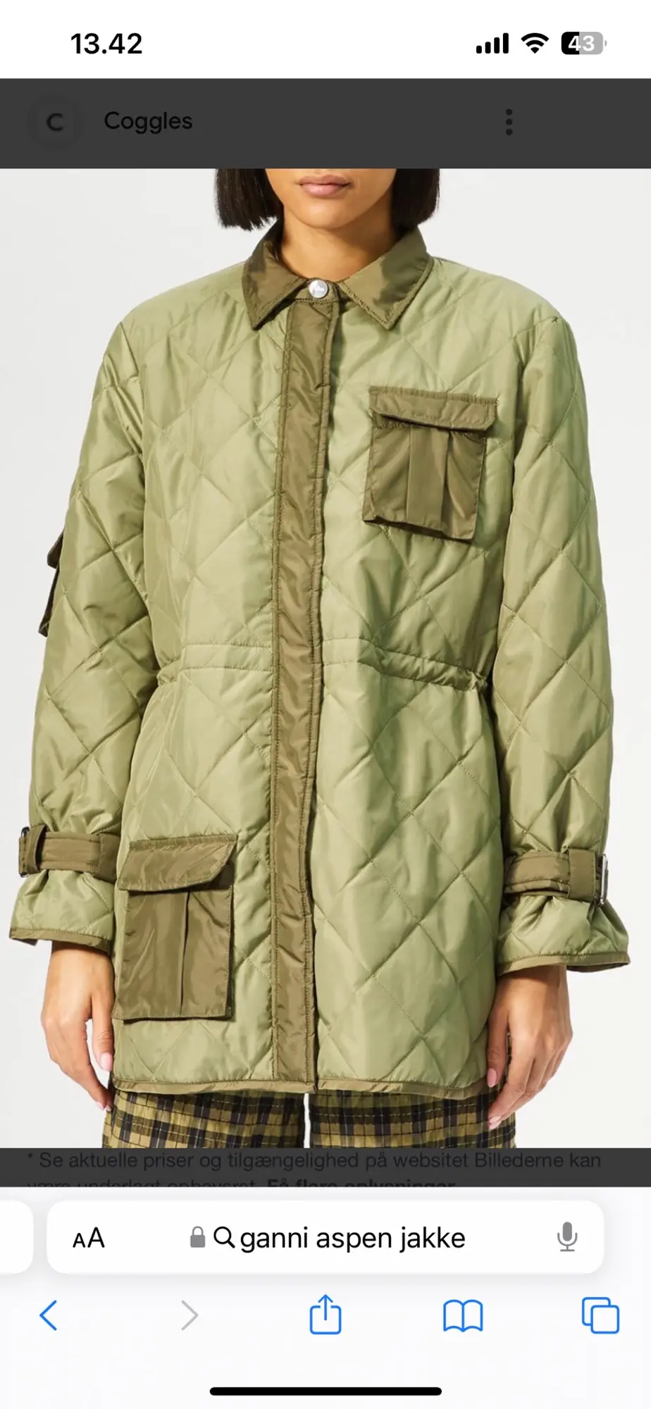 Ganni hot sale aspen jacket