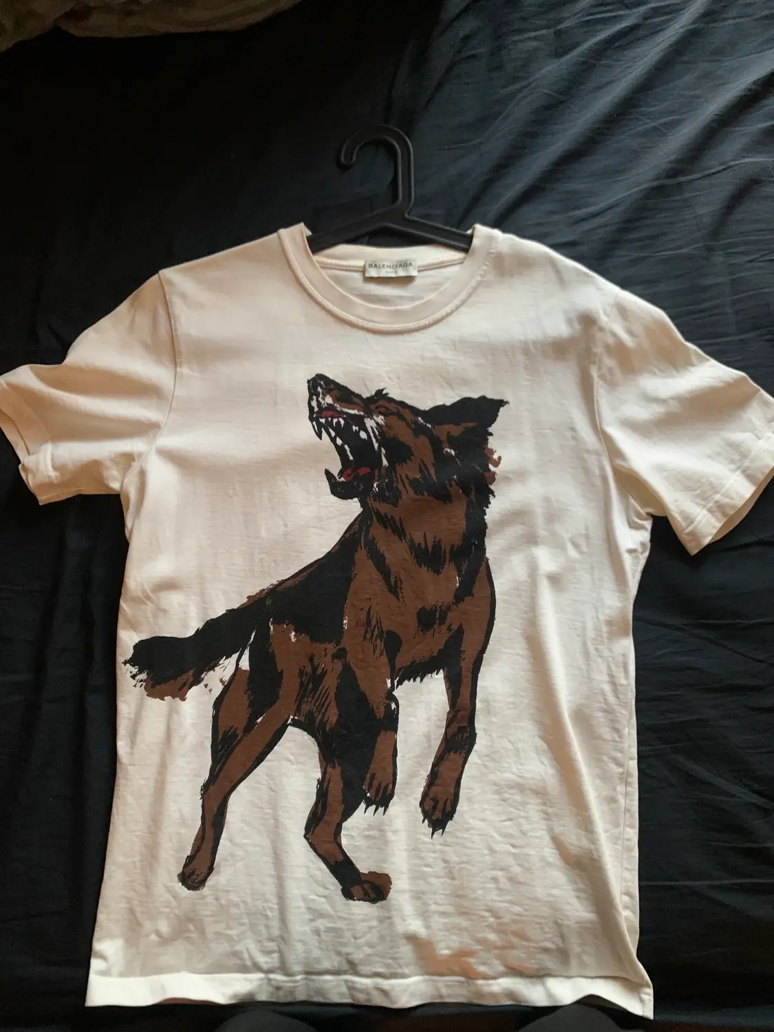 Balenciaga wolf t shirt clearance