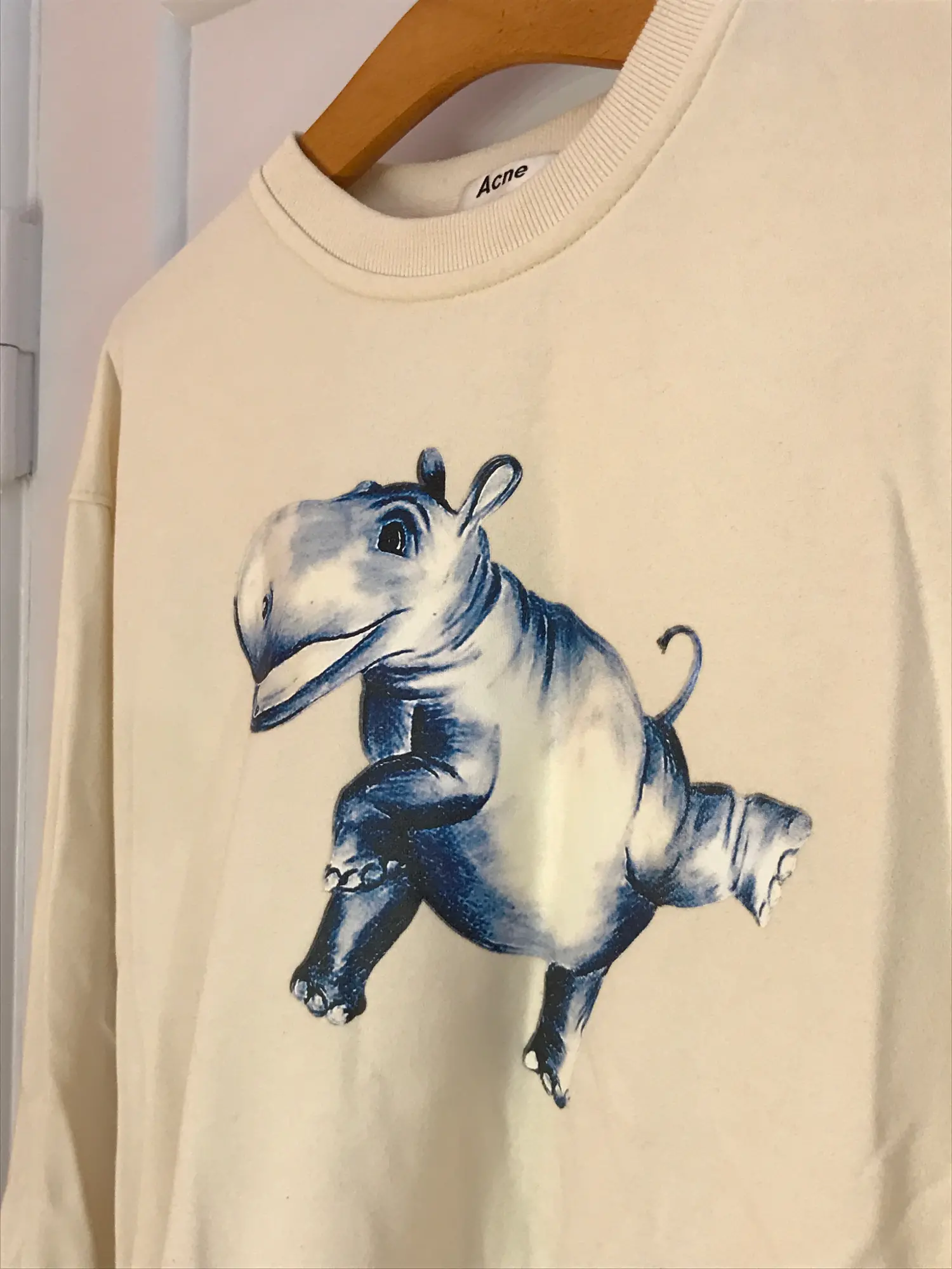 Acne studios hippo store sweatshirt