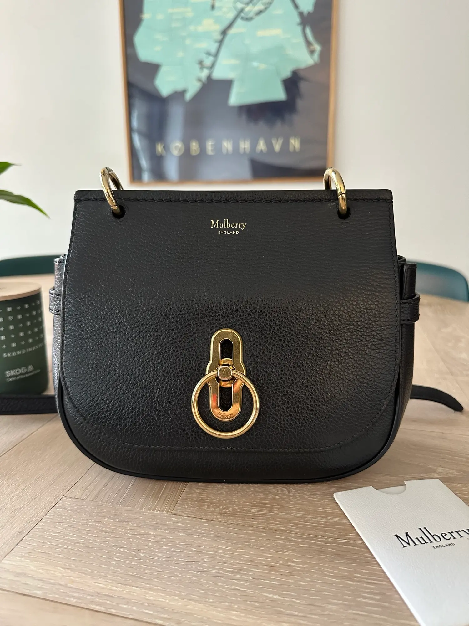 Mulberry crossbody taske Its koral