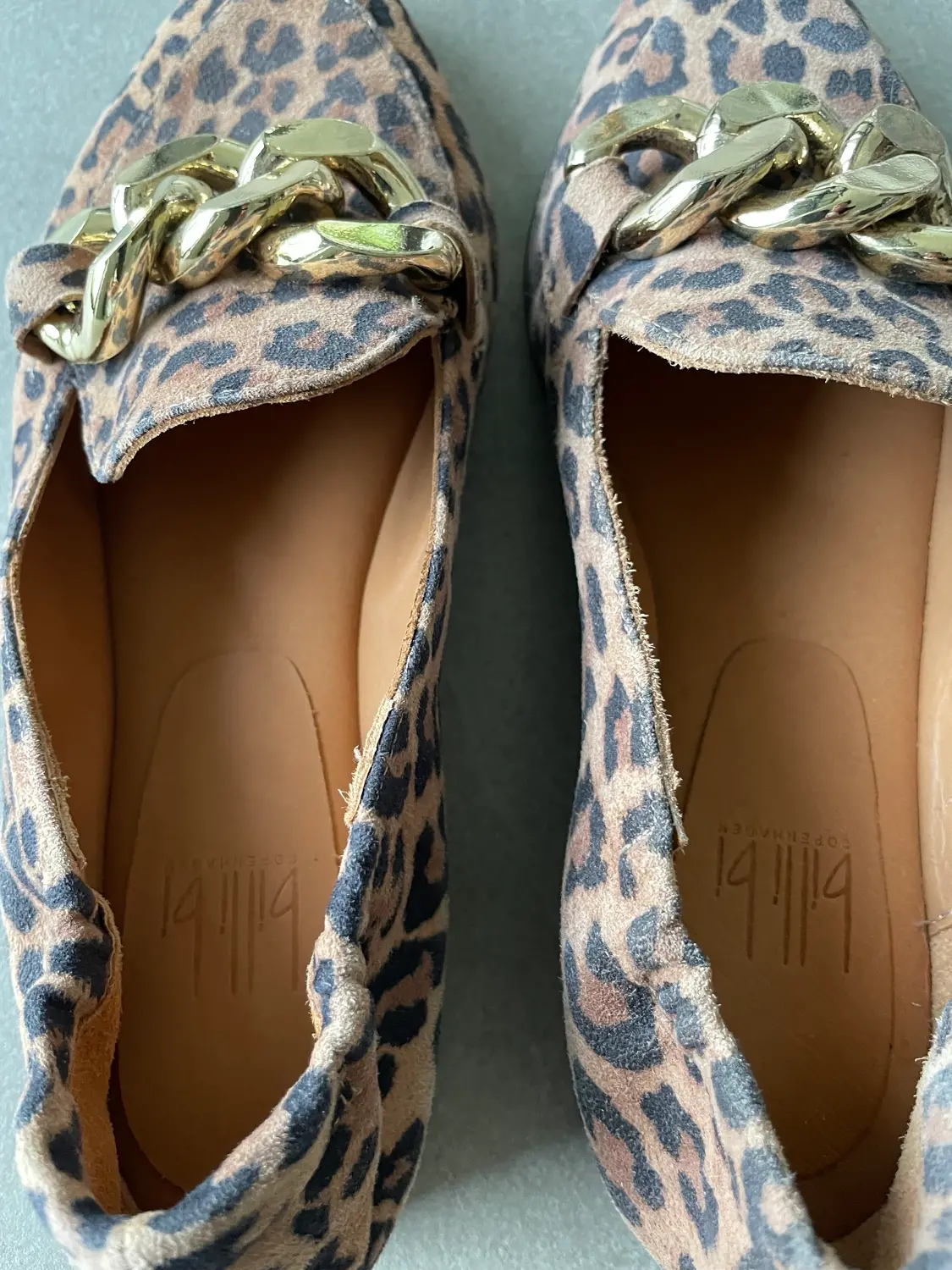 Billi bi hot sale leopard loafers