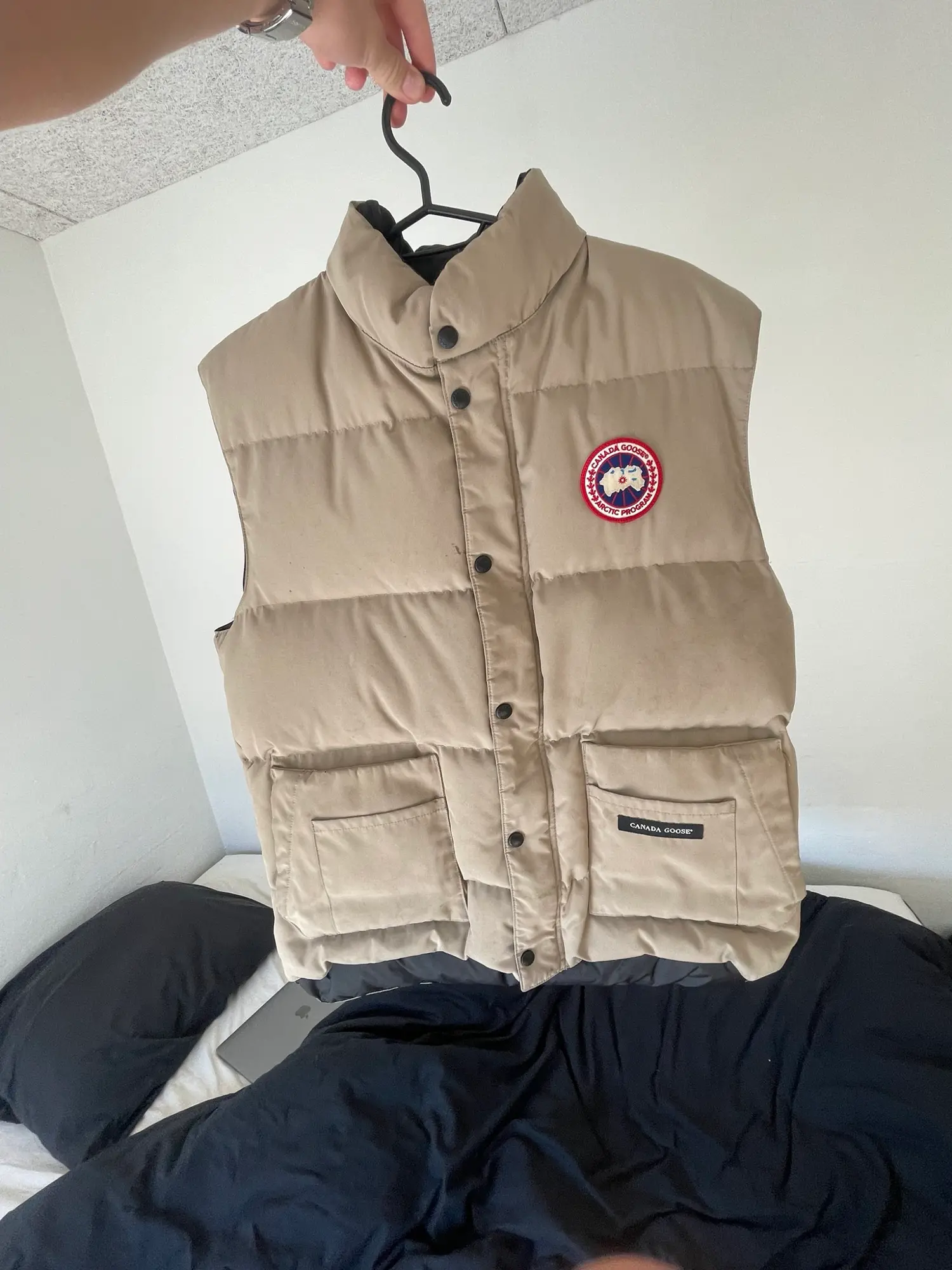 Canada goose hotsell vest herre brugt