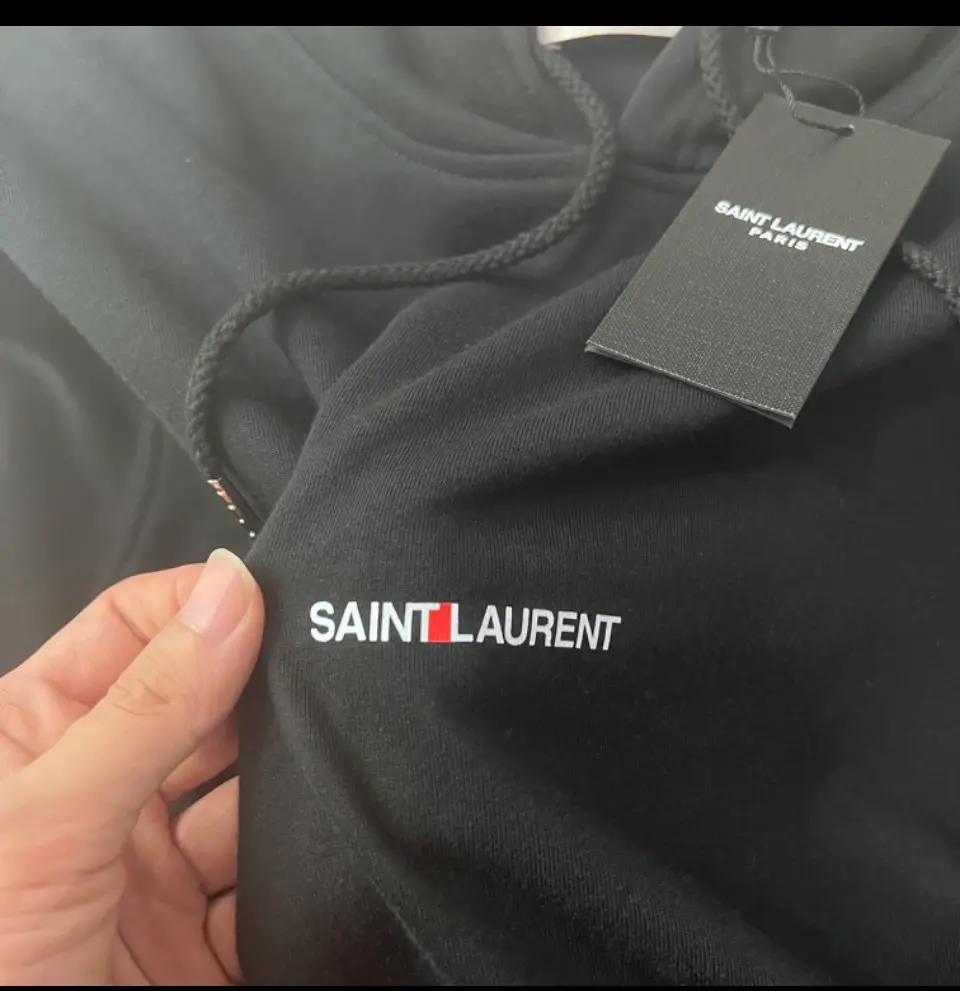 Saint laurent hot sale hoodie fake