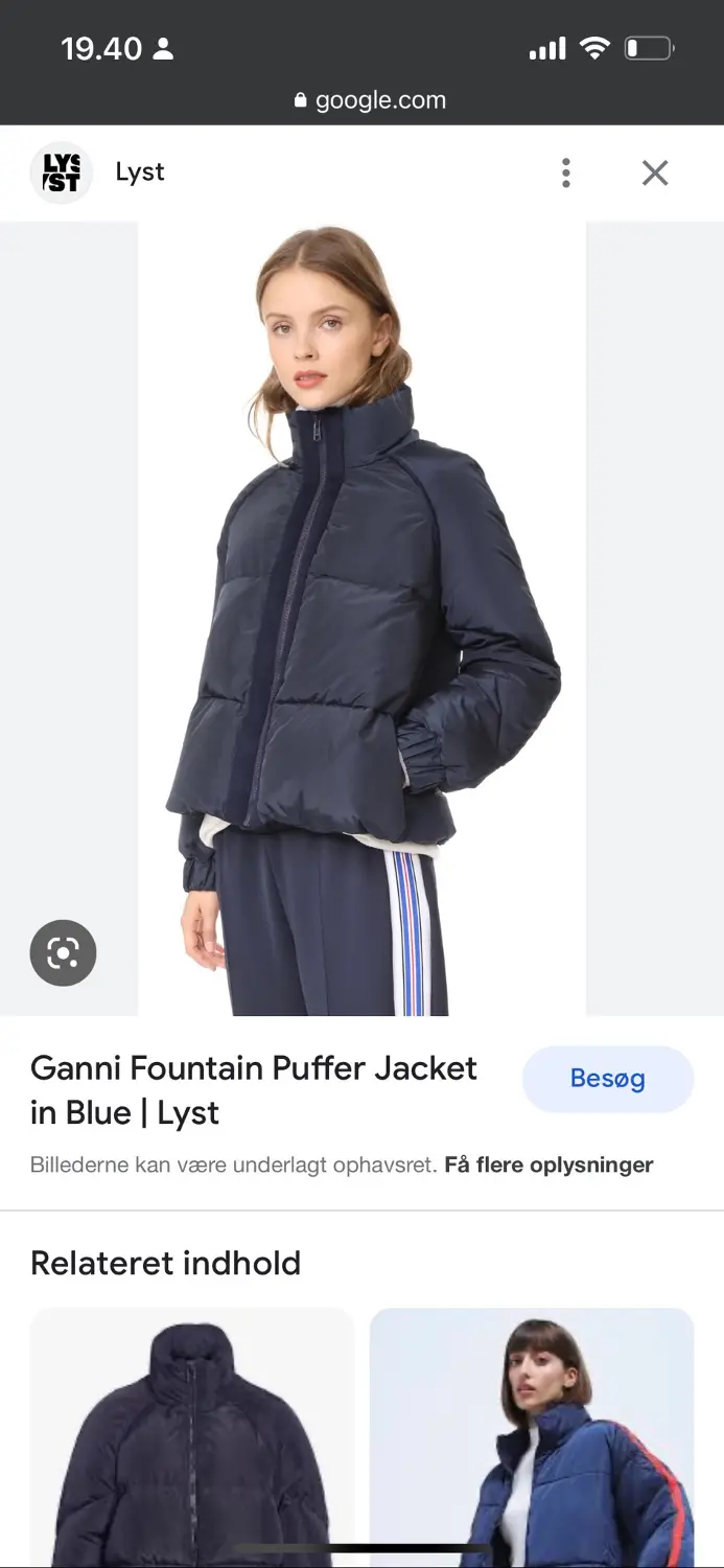 Ganni fountain cheap puffer jacket