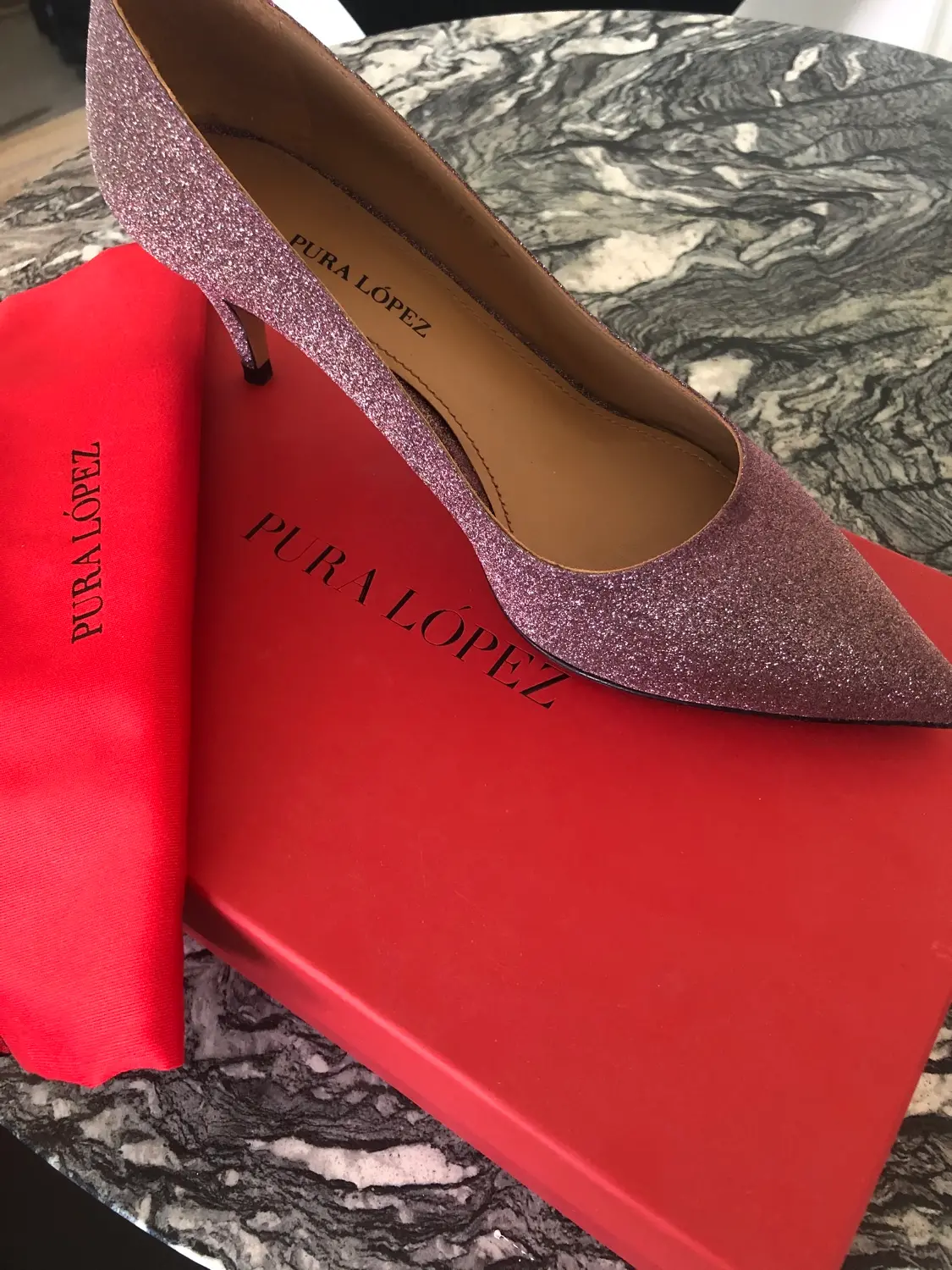 Heels i Rosa til Sko st vler Pura Lopez