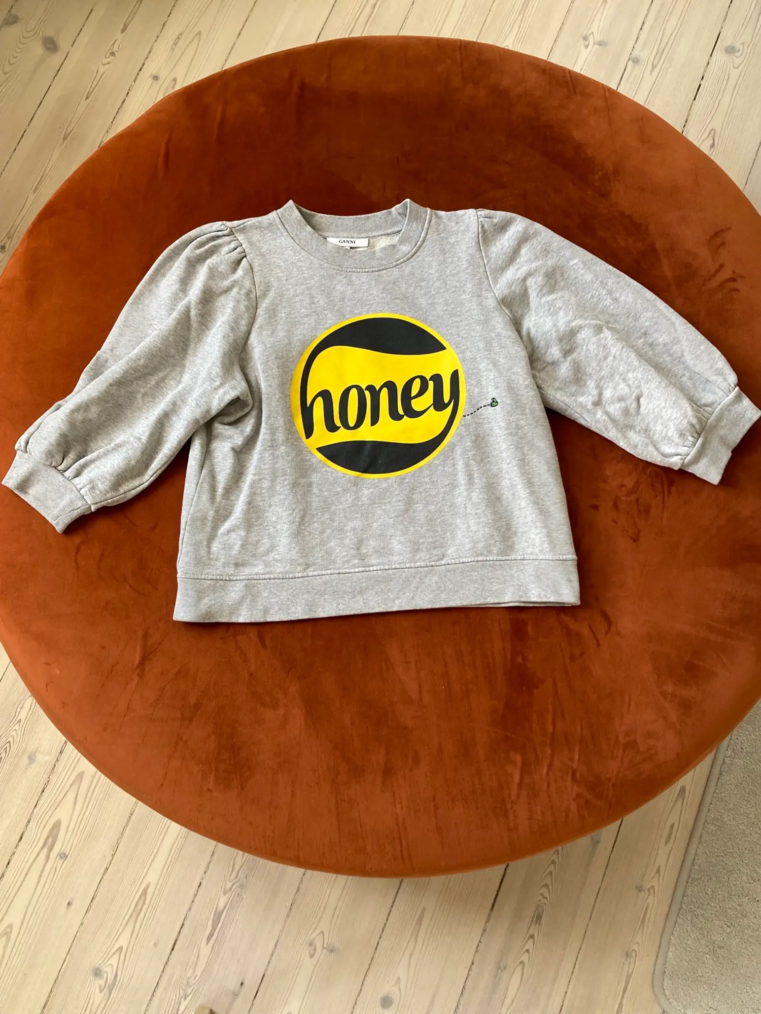 Ganni discount honey sweatshirt