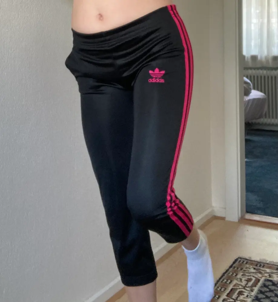 3 4 lange i Sort til Bukser shorts Adidas